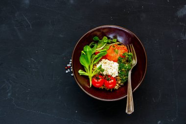 Gökkuşağı güç Buda kase