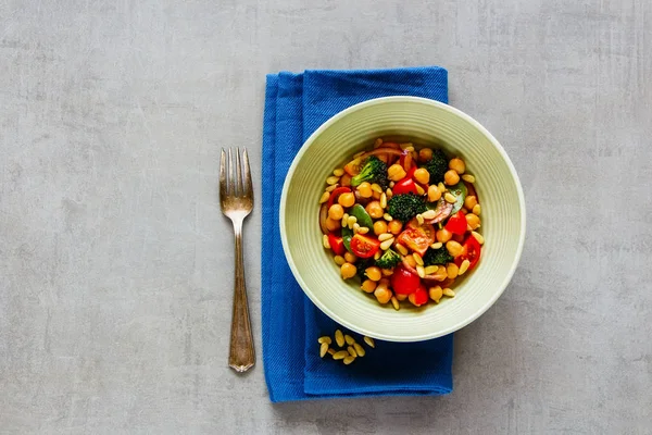 Tigela de salada vegan — Fotografia de Stock