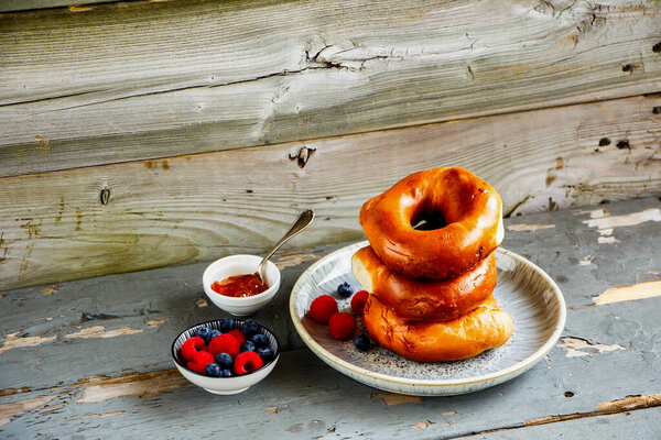 Бублики с цельным зерном
