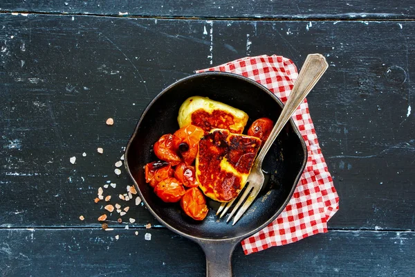 Queso frito vegetariano — Foto de Stock