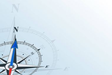 Pusula Kuzey arka plan