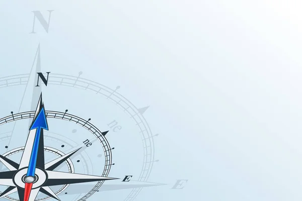 Pusula Kuzey arka plan