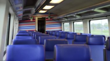 yüksek hızlı tren içinde