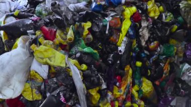 Plastik geri dönüşüm konteyner parçalayıcı atık kırıcı