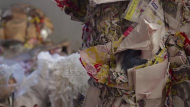 Geri dönüşüm kağıt ve Carboard için büyük fabrika.