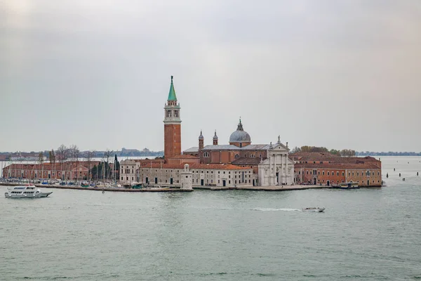 Vista aérea en la isla de San Giorgio Maggiore, Venecia — Foto de Stock