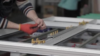 Plastik pencere üretim teknolojisi.
