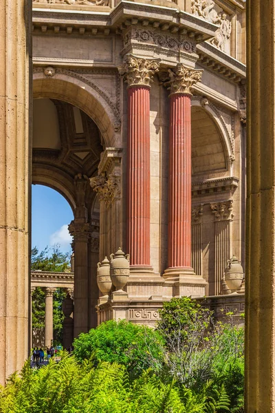 Palacio de Bellas Artes San Francisco California — Foto de Stock