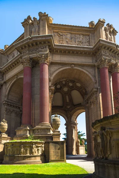 Palacio de Bellas Artes San Francisco California — Foto de Stock