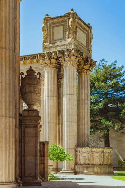 Palacio de Bellas Artes San Francisco California — Foto de Stock