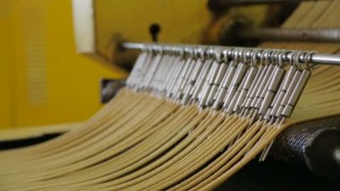 Hamur için şekerleme Fabrikası'nda simit.