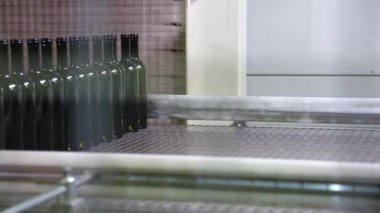 Atölye şarap karanlık şişe ambalaj