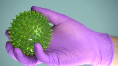 Coronovirus Tıbbi Araştırma. Bir aşı oluşturuluyor.