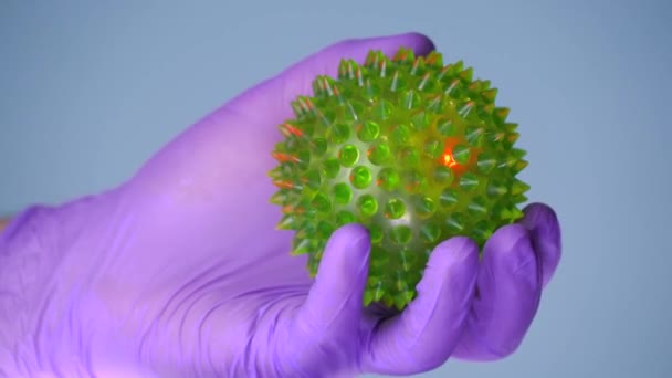 Coronavirus COVID-19 nouveau concept de coronavirus — Video