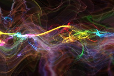 Arka plan için renkli parlayan resim.