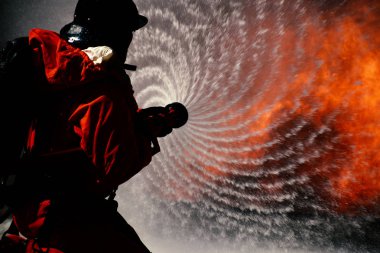 Yangın eğitimi düzenli olarak hazır olmak için Eğitim Merkezi.