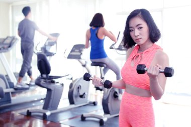 Sağlık ve güzel şekil için egzersiz, her w hayalidir