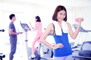 Sağlık ve güzel şekil için egzersiz, her w hayalidir