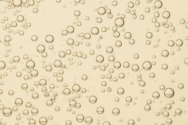 Red air bubbles clipart