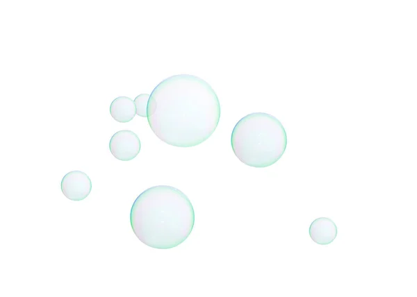 Красные пузыри воздуха — стоковое фото
