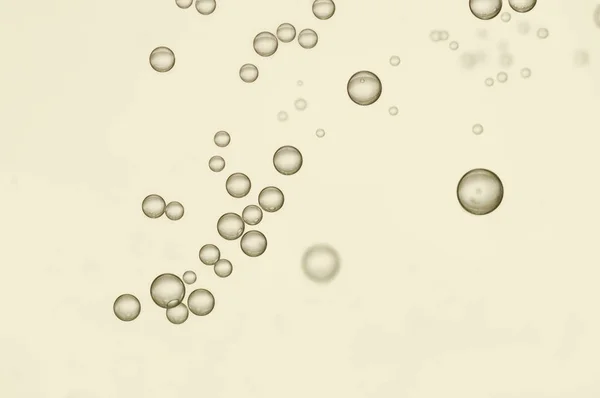 Red air bubbles — Stock Photo, Image