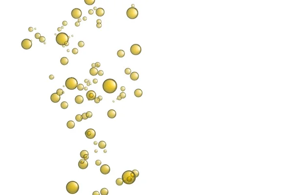 美しい黄色の泡 — ストック写真
