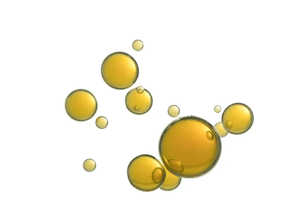 Hermosas burbujas amarillas — Foto de Stock
