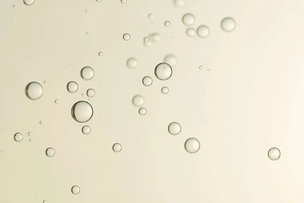 Algunas Burbujas Aire Borrosas Elevan Sobre Fondo Degradado — Foto de Stock