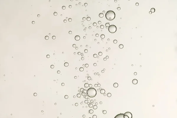 Champagne Bubbles Flows Blurred Background — Stock Photo, Image