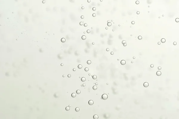 Водні Бульбашки Ізольовані Розмитому Фоні — стокове фото