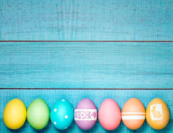 Velikonoční vejce hranice — Stock fotografie