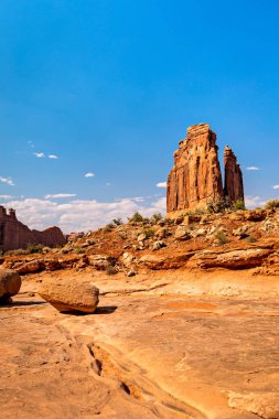 Park Avenue iz Arches Ulusal Parkı'nda