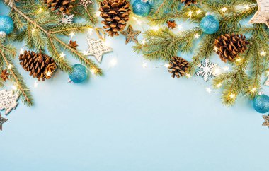 Noel Sınırı Tatil Arkaplanı 