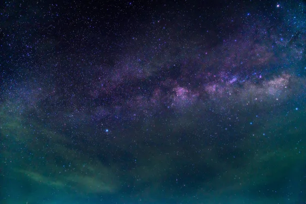 Detalj av Vintergatan, lång exponering fotografi. — Stockfoto