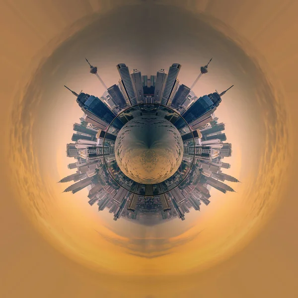 Manzarası Kuala Lumpur Şehir Yüzme Havuzu üzerinde çatı üstündeki hotel sunrise adlı Kuala Lumpur, Malezya.