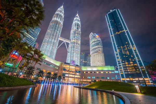 Kuala Lumpur Malaysia November 2019 Petronas Twin Towers Wolkenkratzer Der — Stockfoto