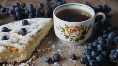 sıcak siyah yapraklı çay