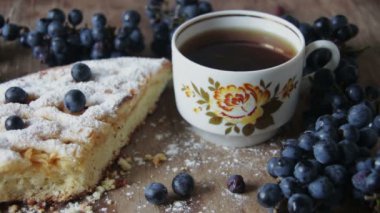 sıcak siyah yapraklı çay