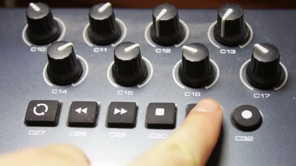 Synthétiseur midi synthétiseur clavier — Video