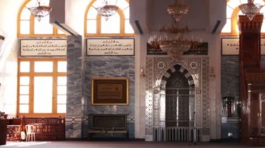 Sharm el-Sheikh, Mısır - 30 Kasım 2016: bir cami içinde iç