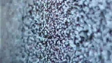 Televizyon statik gürültü siyah beyaz tam ekran