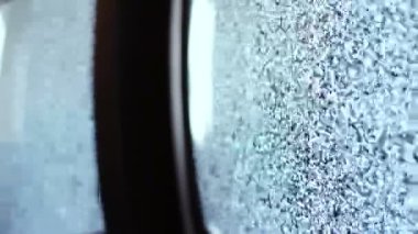 Televizyon statik gürültü siyah beyaz