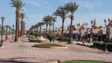 Sharm el-Sheikh, Mısır - 30 Kasım 2016: alışveriş ve eğlence kompleksi Sharm El Sheikh, Mısır