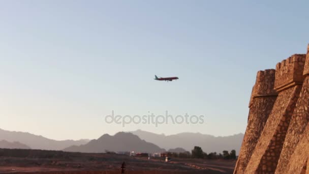 Fortaleza de tijolo em Sharm El Sheikh — Vídeo de Stock