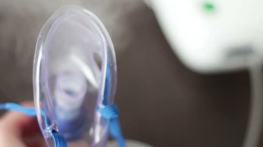 Astma maskesi buğulaması Nebulizatör için,