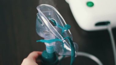 Astma maskesi buğulaması Nebulizatör için,