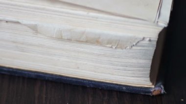 Vintage eski kitap antika sayfaları Torna ile