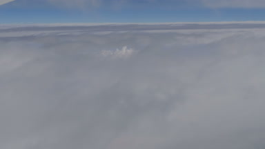 Fırtınalı Siyah bulutlar gökyüzü uçak kanadının arka planı üzerinde yüzer