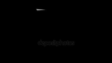 Animasyonlu alt üçüncü başlık çubuğu Ekran yayın adı plaka