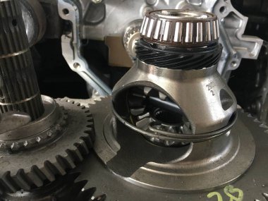 Detay dişli motor otomobil